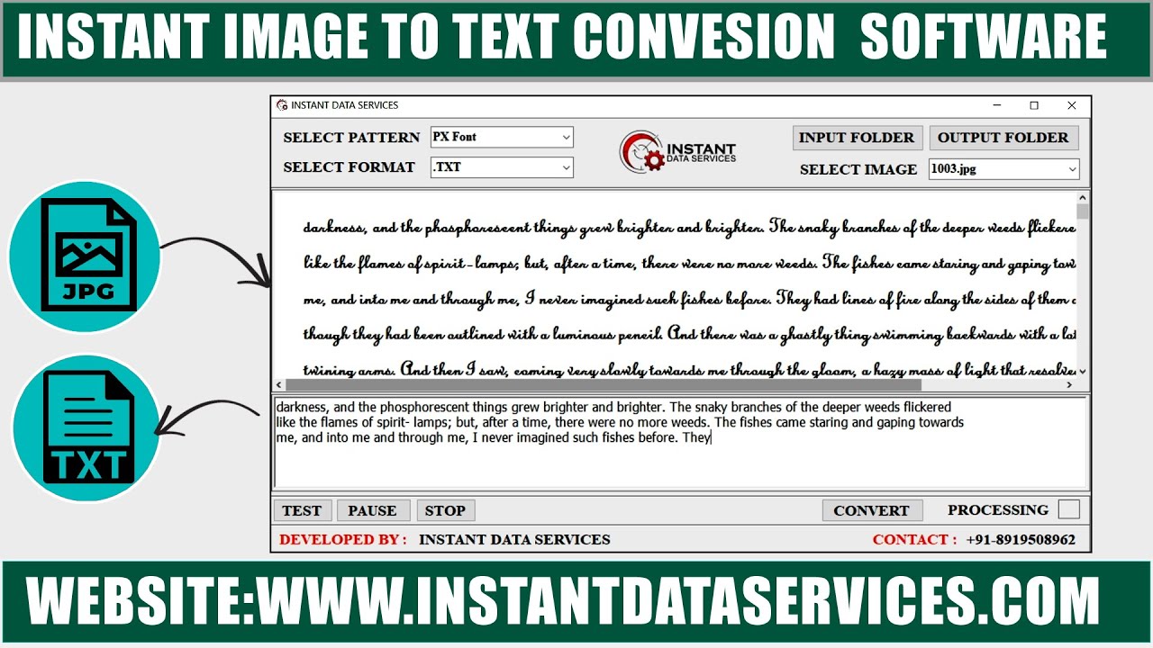 IMAGE TO TEXT