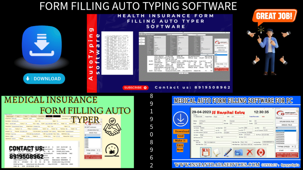 Medical Form Filling Auto Typing Software