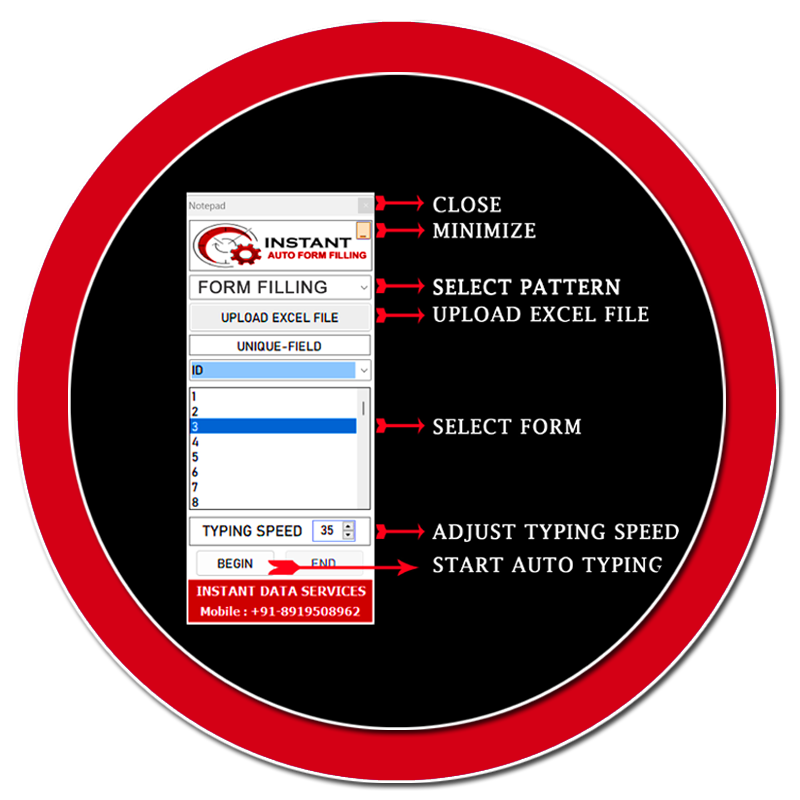 Medical Form Filling Auto Typing Software